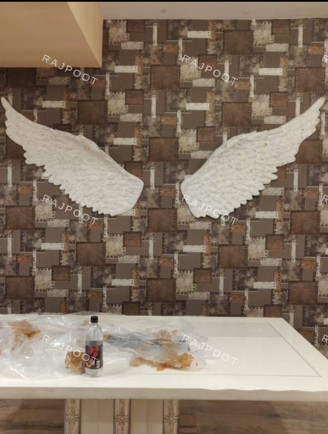 Angel Wings Fiberglass Wall Decor