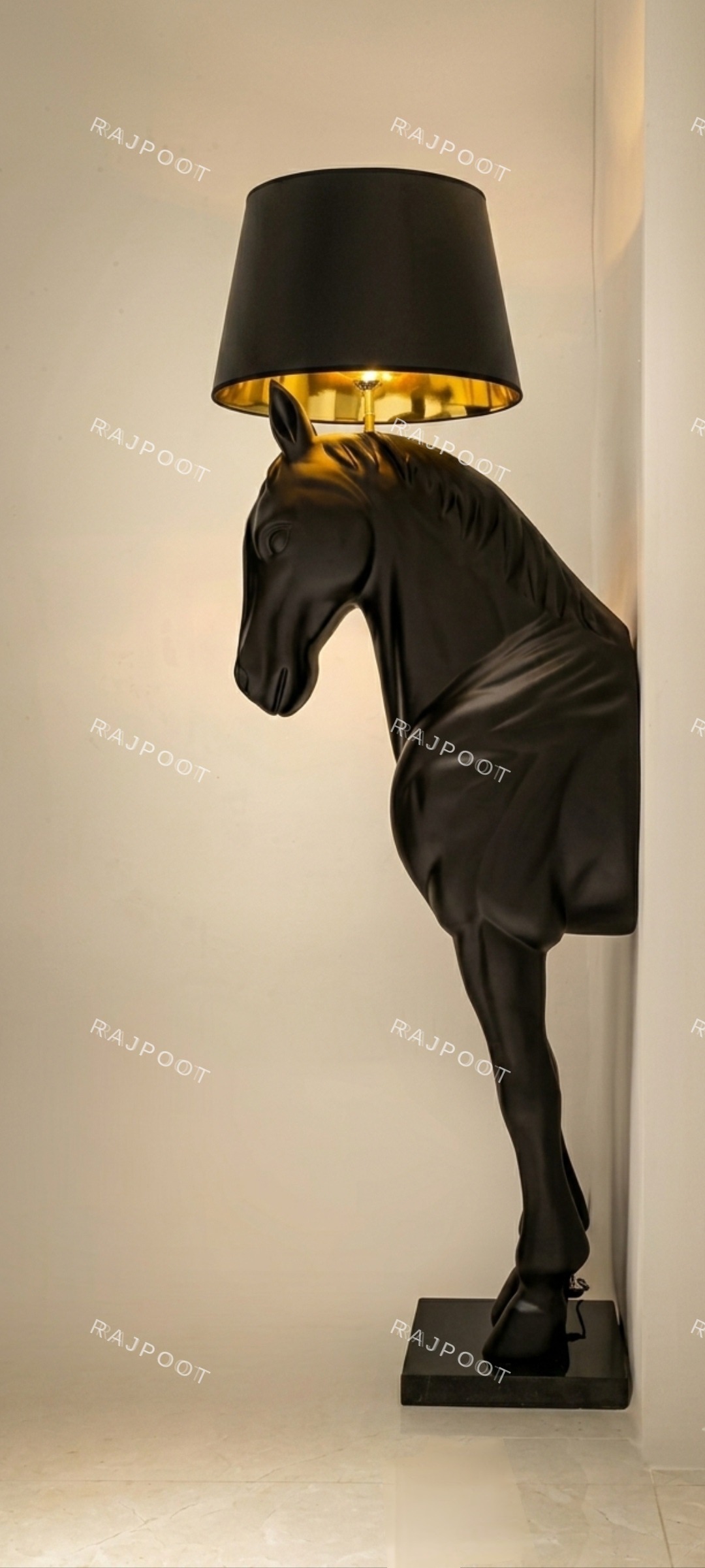 Horse Head Floor Lamp