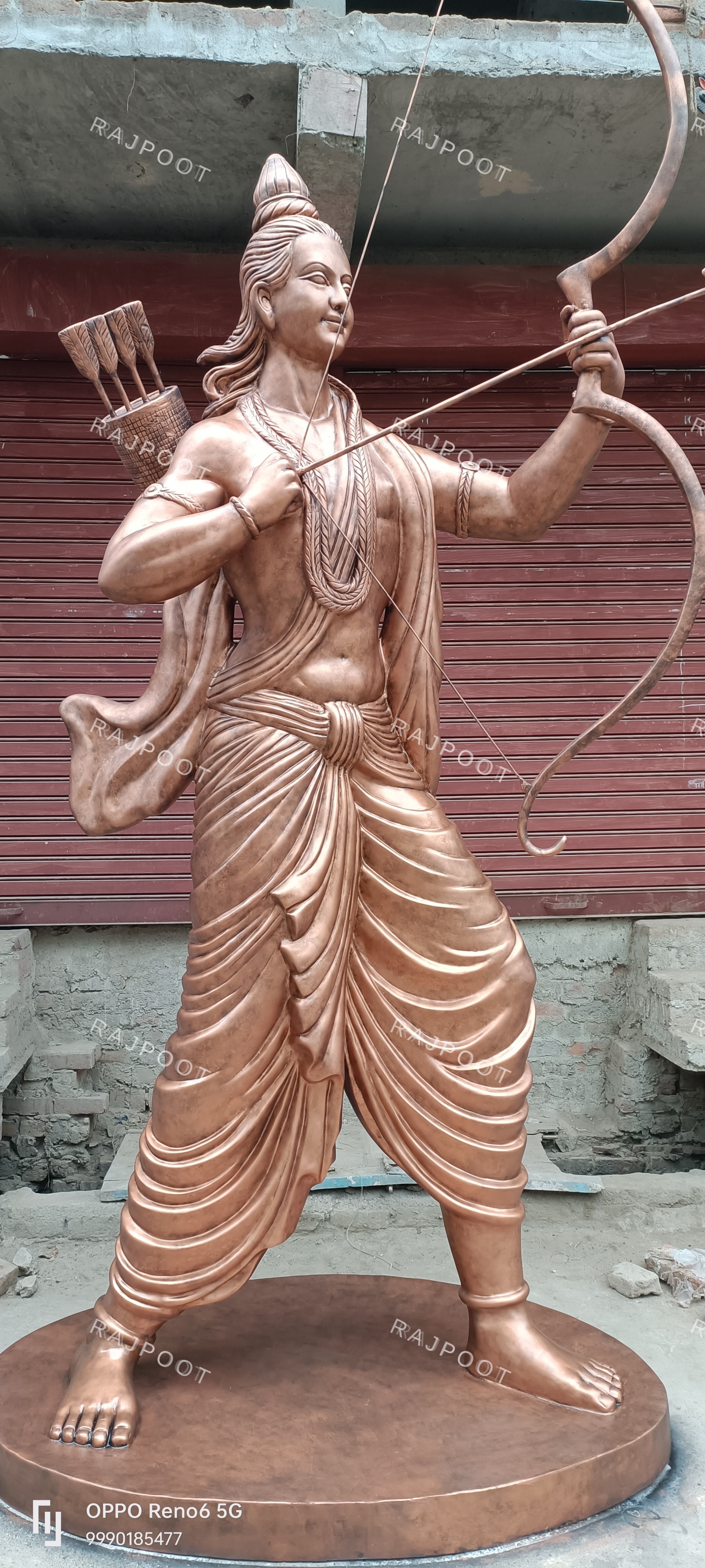 Bhagwan Shri Ram Fiberglass Statue