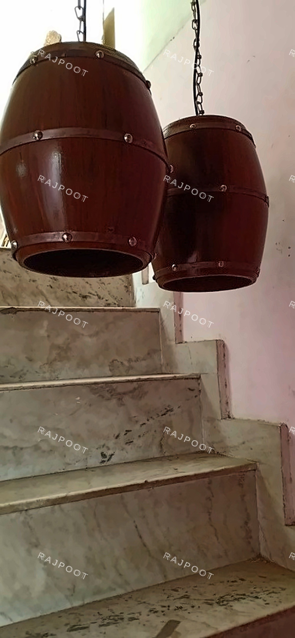 Vintage Teapot Style Metal Wall Lamp