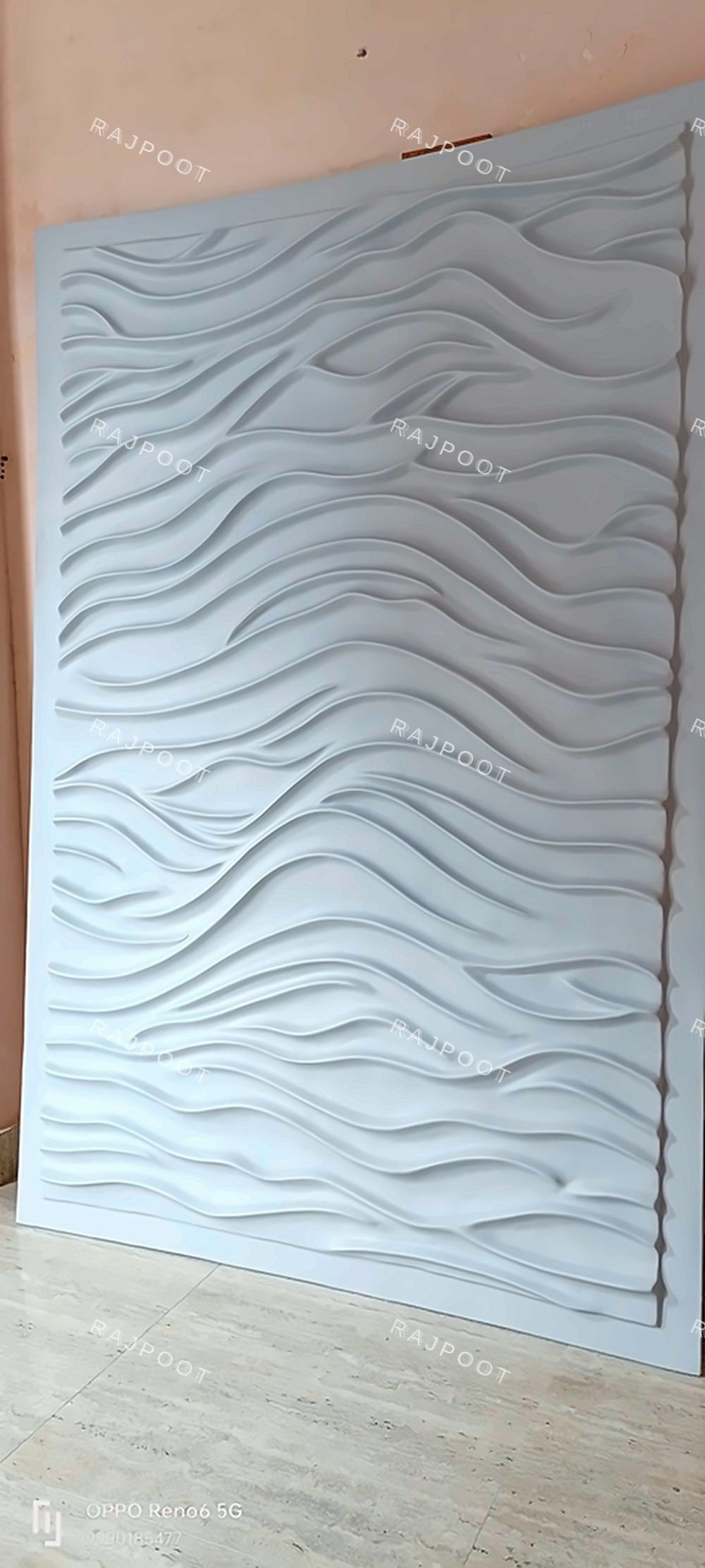 Wave Texture Fiberglass Wall Panel